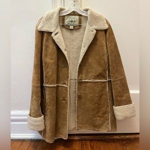 Vintage St. John’s Bay washable suede jacket